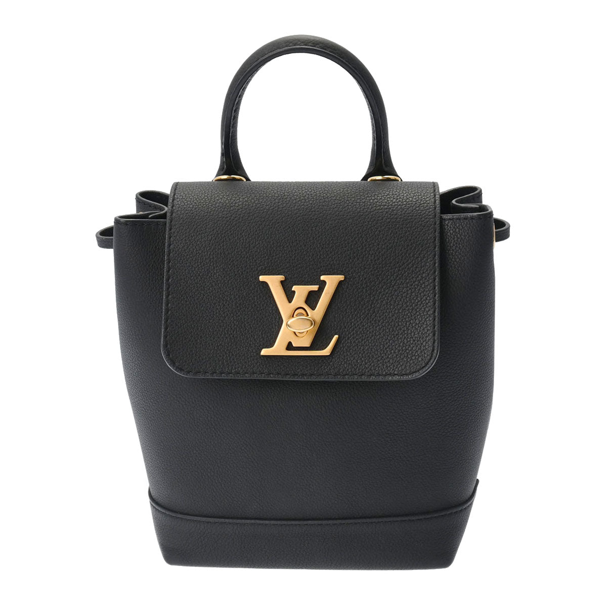 ルイヴィトンロックミー バックパック 黒 レディース レザー リュック・デイパック M54573 LOUIS VUITTON 中古 – 銀蔵オンライン