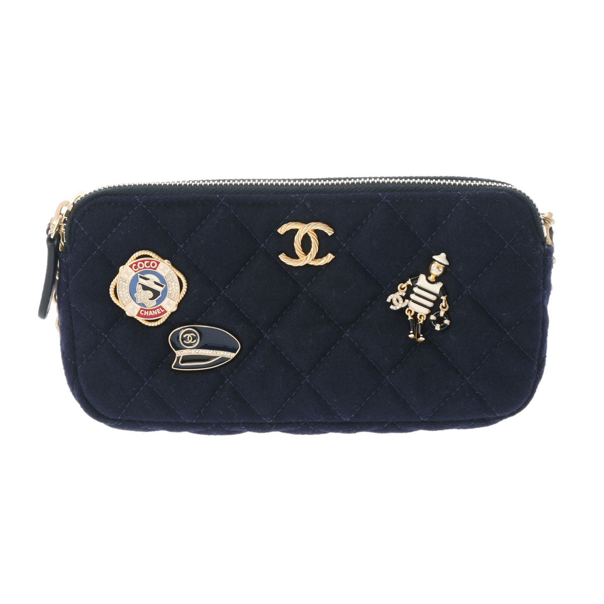 CHANEL シャネル メティエダールコレクション ミニチェーンショルダー 2WAY グレー ゴールド金具 AS3367 レディース ラムスキン  ショルダーバッグ 未使用 - 小売店の割引