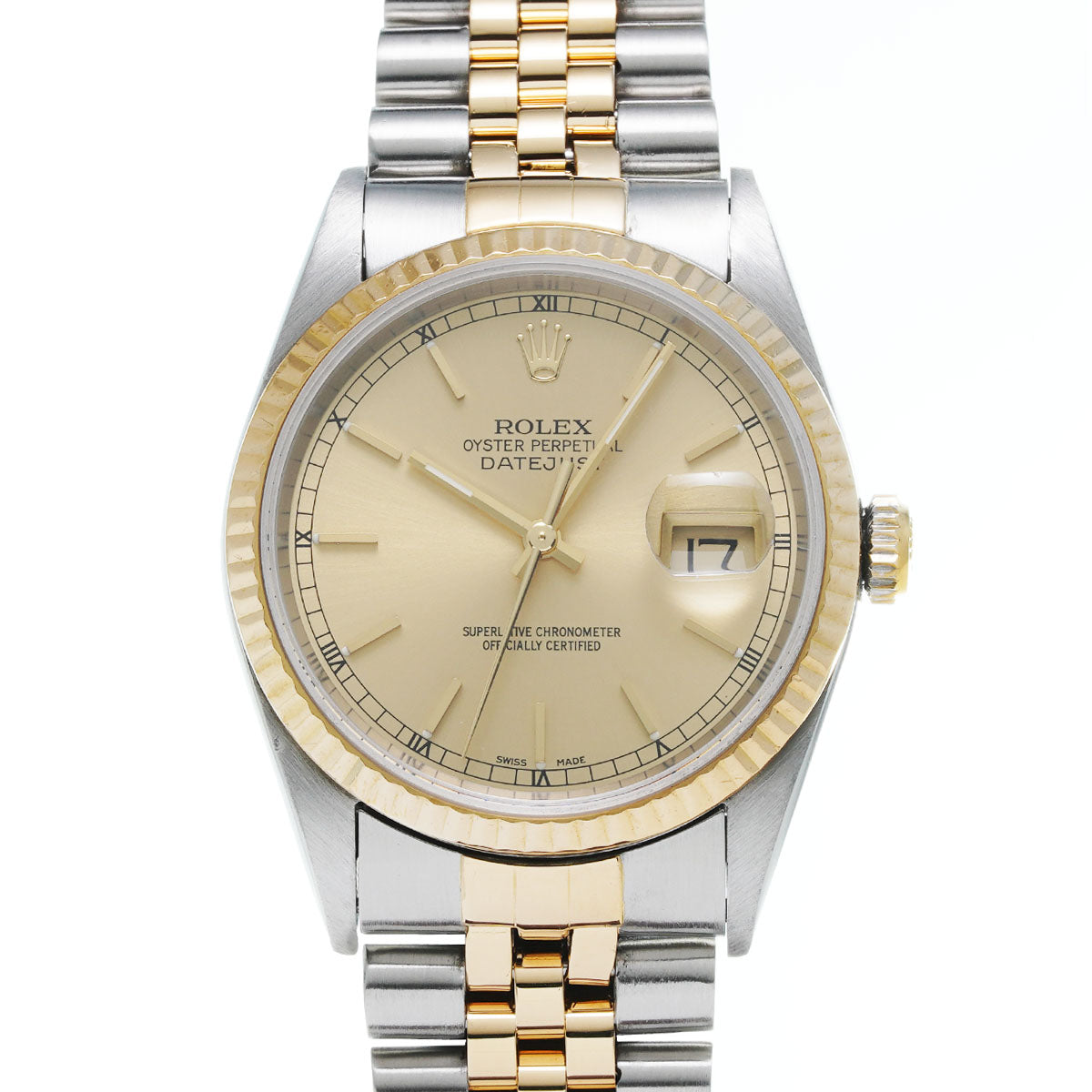 ロレックス デイトジャスト メンズ 腕時計 16233 ROLEX 中古 – 銀蔵