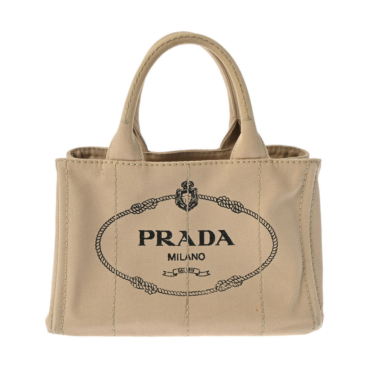 プラダカナパミニ ベージュ レディース トートバッグ 1BG439 PRADA  