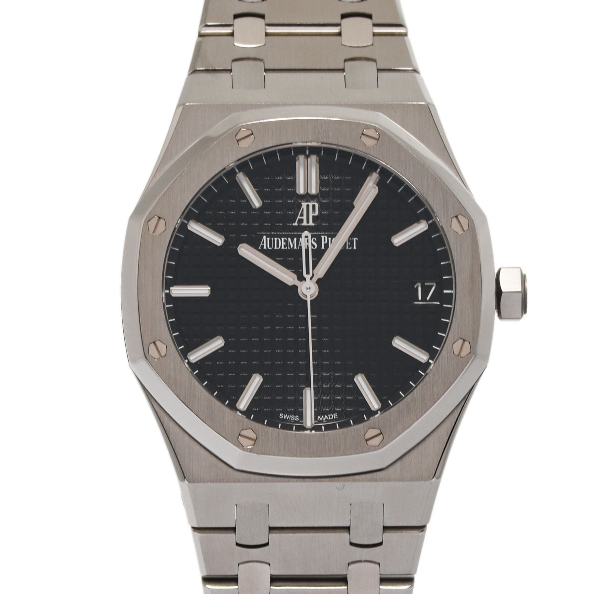 AUDEMARS PIGUET オーデマピゲ ロイヤルオーク 15500ST.OO.1220ST.03 メンズ SS 腕時計 自動巻き 黒文字盤  Aランク 中古 - オンラインストア正規品