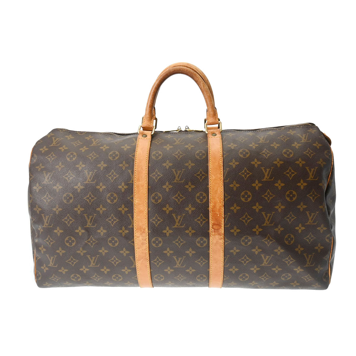 ルイヴィトンキーポル 55 14145 ブラウン ユニセックス モノグラムキャンバス ボストンバッグ M41424 LOUIS VUITTON 中古  – 銀蔵オンライン