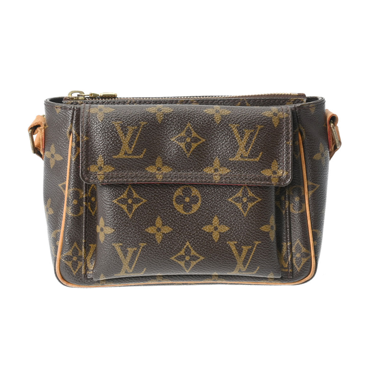LOUIS VUITTON ルイヴィトン モノグラム ヴィバシテ PM ブラウン 