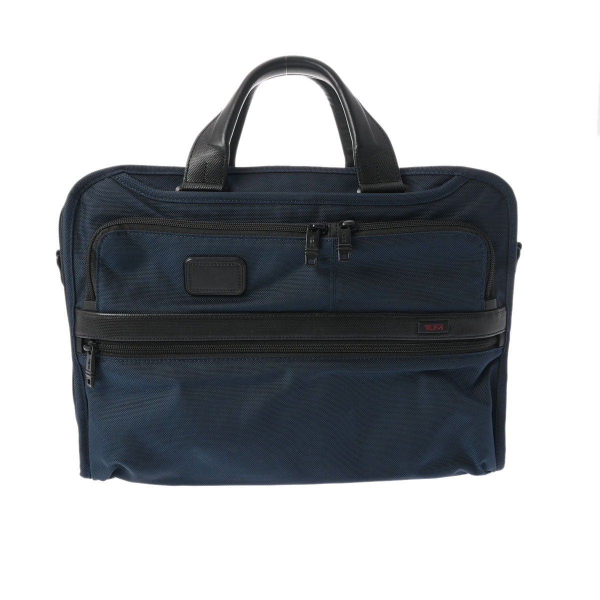 TUMI トゥミ 2WAY ブリーフケース ネイビー/黒 - メンズ ナイロン ビジネスバッグ Aランク 中古 - 直営 店 購入