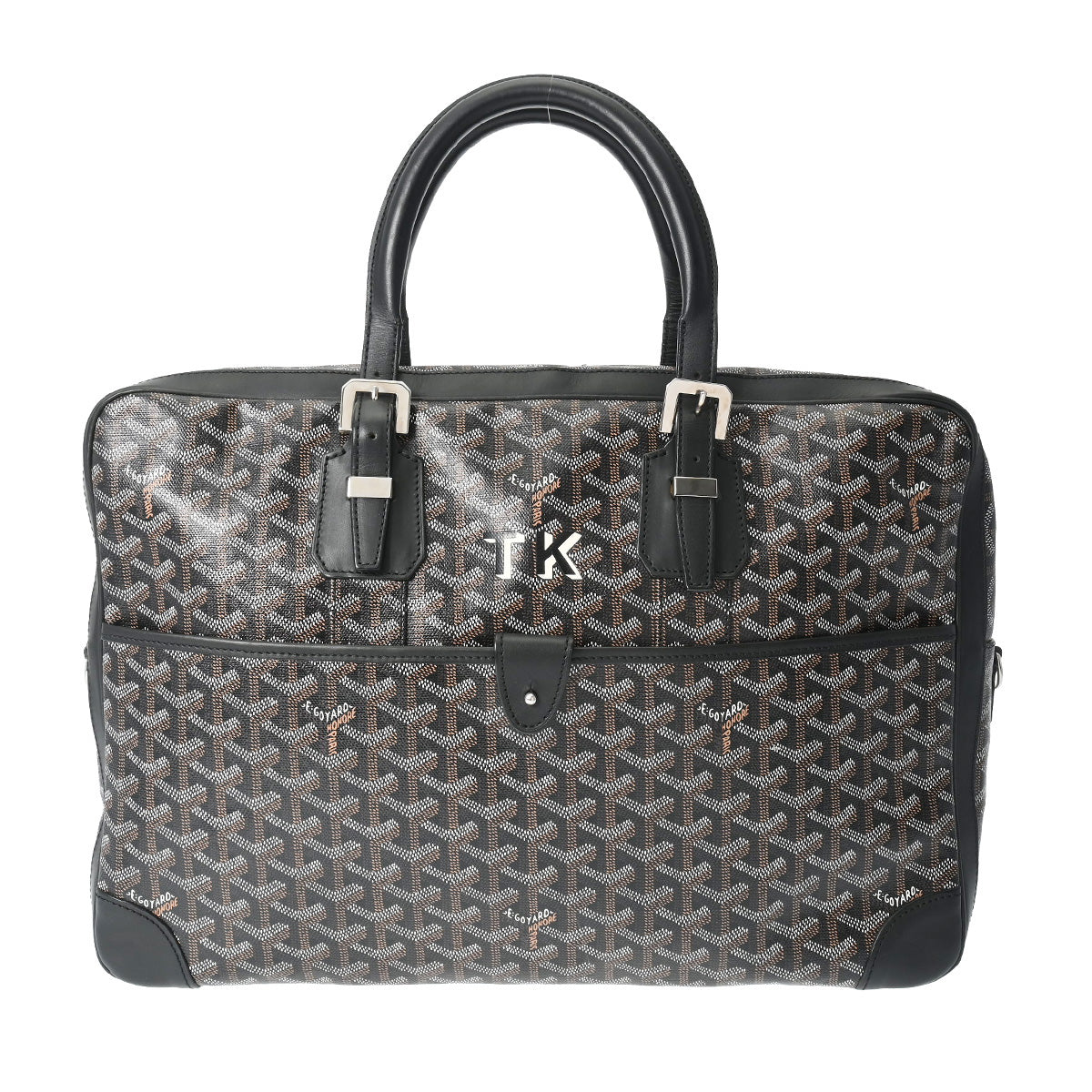 GOYARD ゴヤール アンバサード MM - メンズ PVC/レザー ビジネスバッグ Bランク 中古 - 直送手配