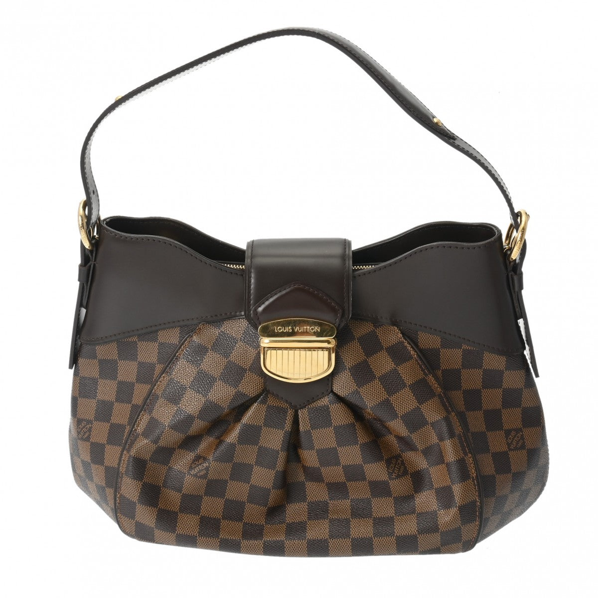 LOUIS VUITTON ショルダーバッグ ブラウン ダミエ 中古 ルイ・ヴィトン ショルダーバッグ ブルームズベリGM N42250