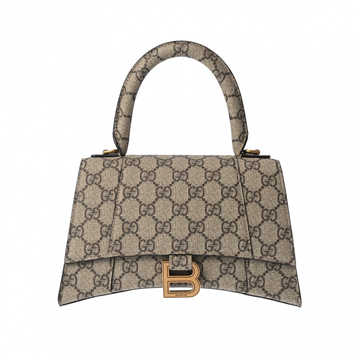 グッチアワーグラス スモール バレンシアガコラボ 2WAY グレージュ レディース PVC ハンドバッグ 681697 GUCCI 中古 –  銀蔵オンライン