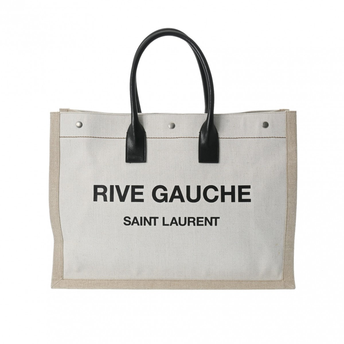 SAINT LAURENT サンローラン リヴゴーシュ 509415 トート サンローランリヴゴーシュトートバッグ ベージュ ブラック