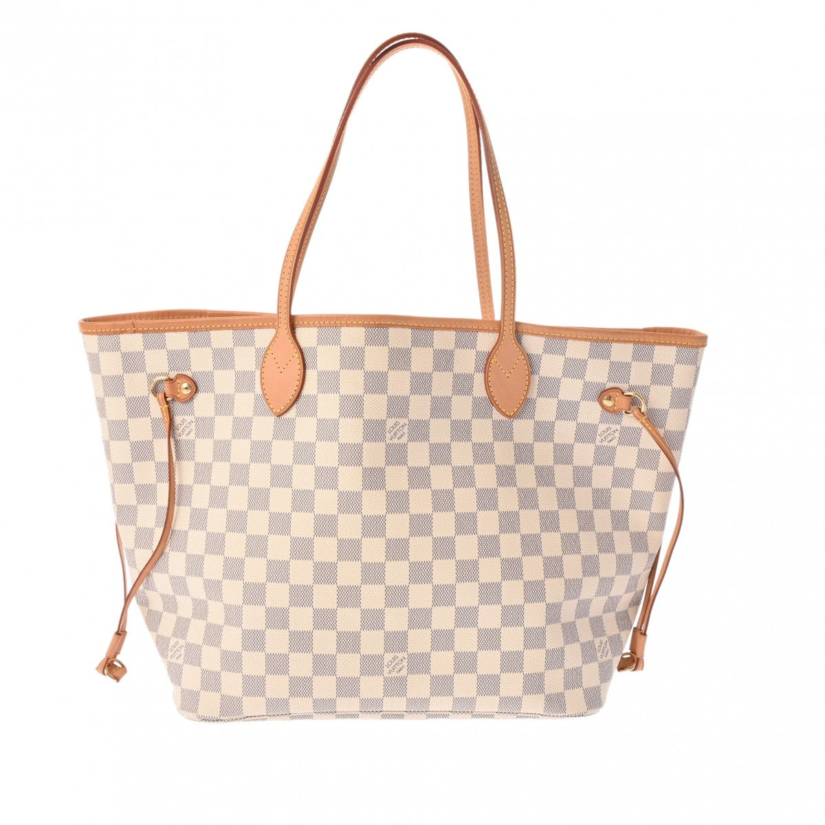 LOUIS VUITTON ルイヴィトン ダミエアズール ネヴァーフル MM ホワイト N51107 レディース ダミエアズールキャンバス  トートバッグ ABランク 中古 - セール値引き品