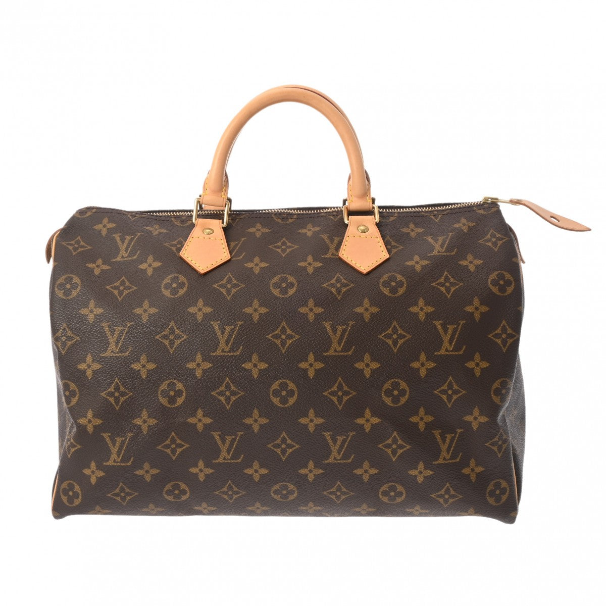 ルイヴィトンスピーディ 35 14145 ブラウン フランス刻印 レディース モノグラムキャンバス ハンドバッグ M41524 LOUIS  VUITTON 中古 – 銀蔵オンライン