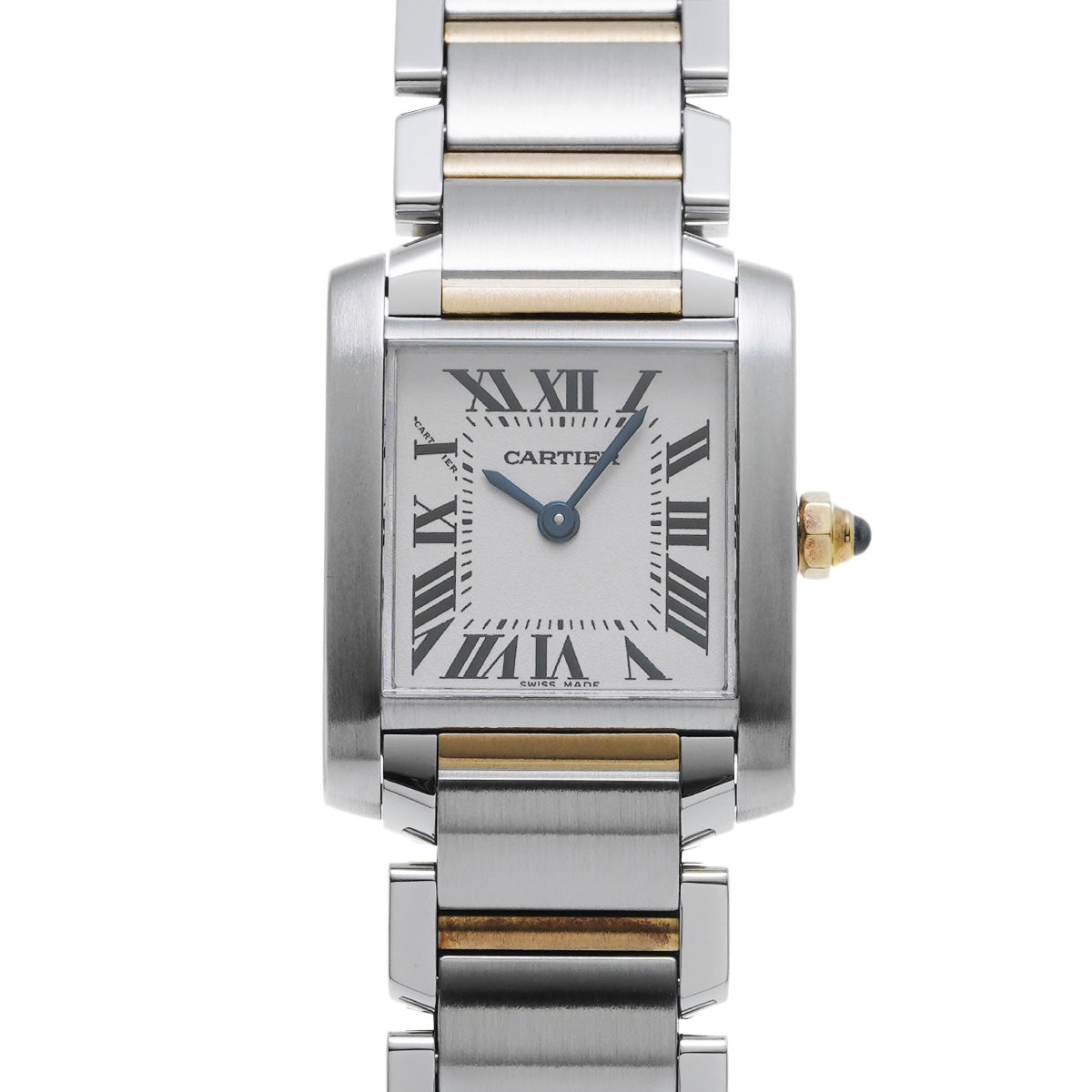 カルティエタンクフランセーズ SM レディース 腕時計 W51007Q4 CARTIER 
