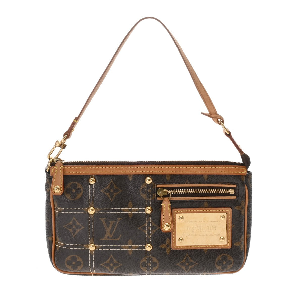 ✨廃盤品/美品 ヴィトン モノグラム リヴェット ポシェット M40141 ルイヴィトン リヴェット ポシェットアクセソワール 14145