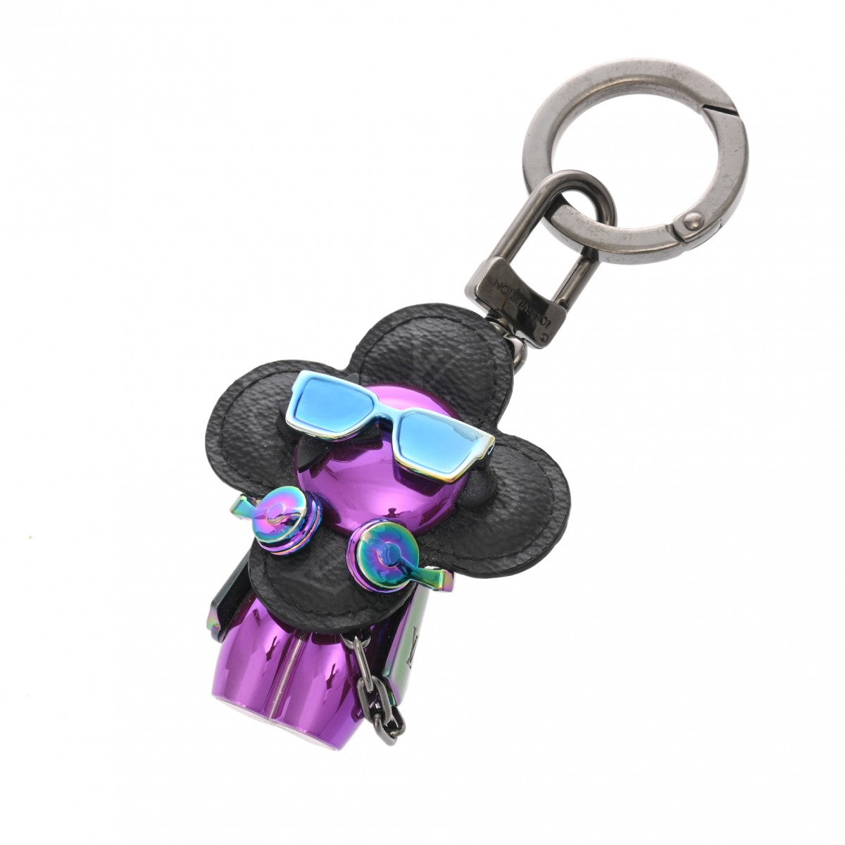 ルイヴィトン ヴィヴィエンヌ DJ バッグチャーム 43019 パープル