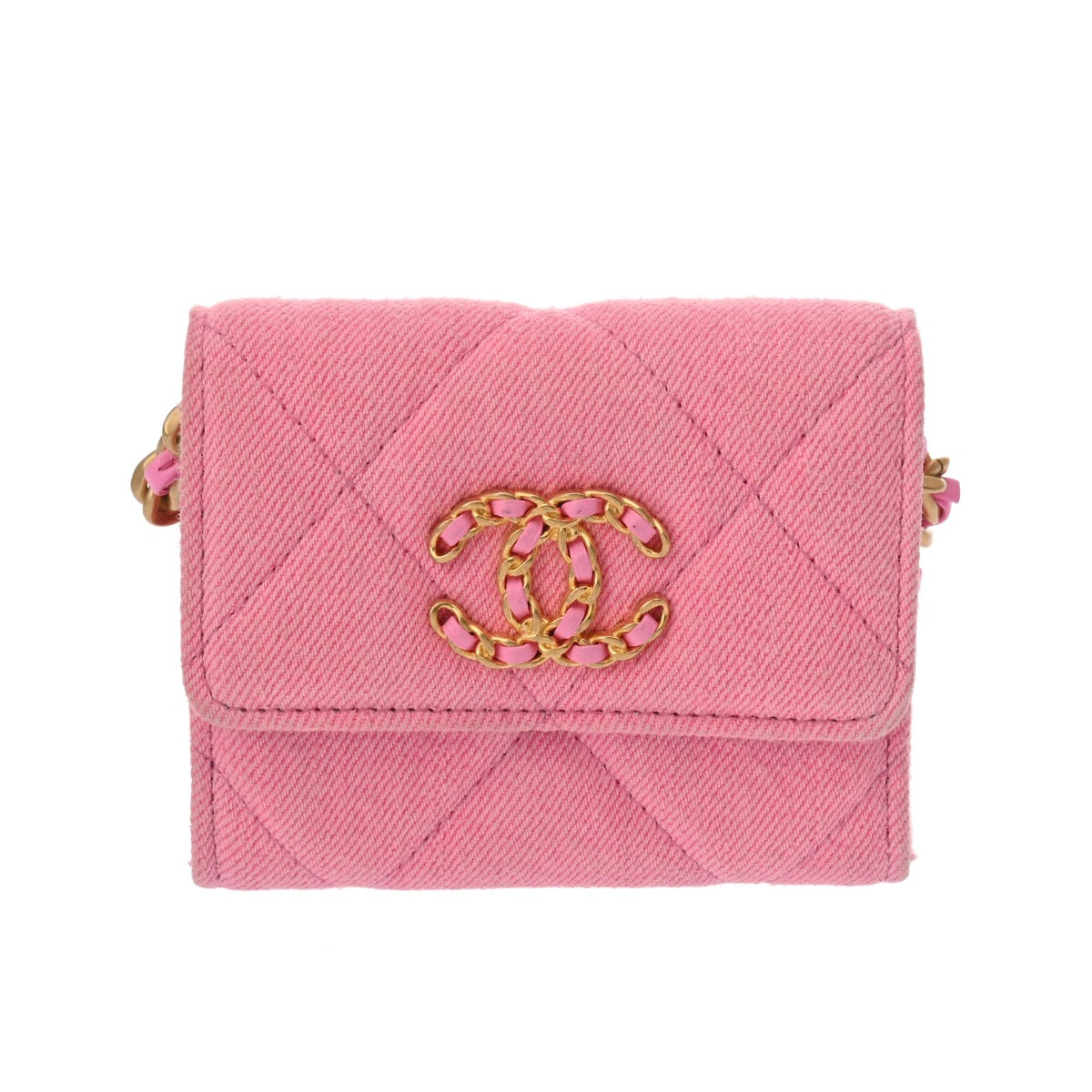 CHANEL シャネル シャネル19 フラップコインパース チェーンショルダー
