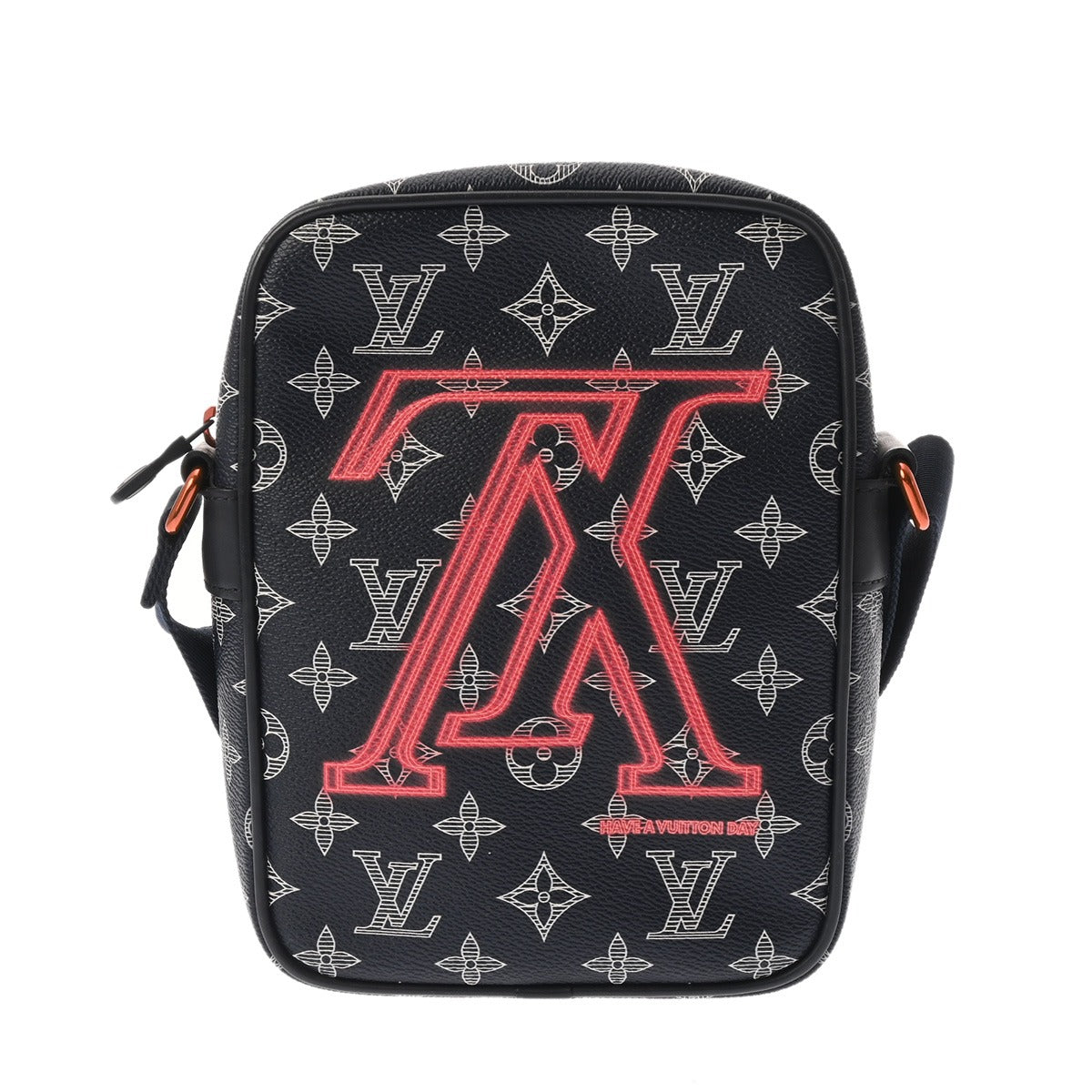 LOUIS VUITTON ルイヴィトン モノグラム インク ダヌーブ PM アップ