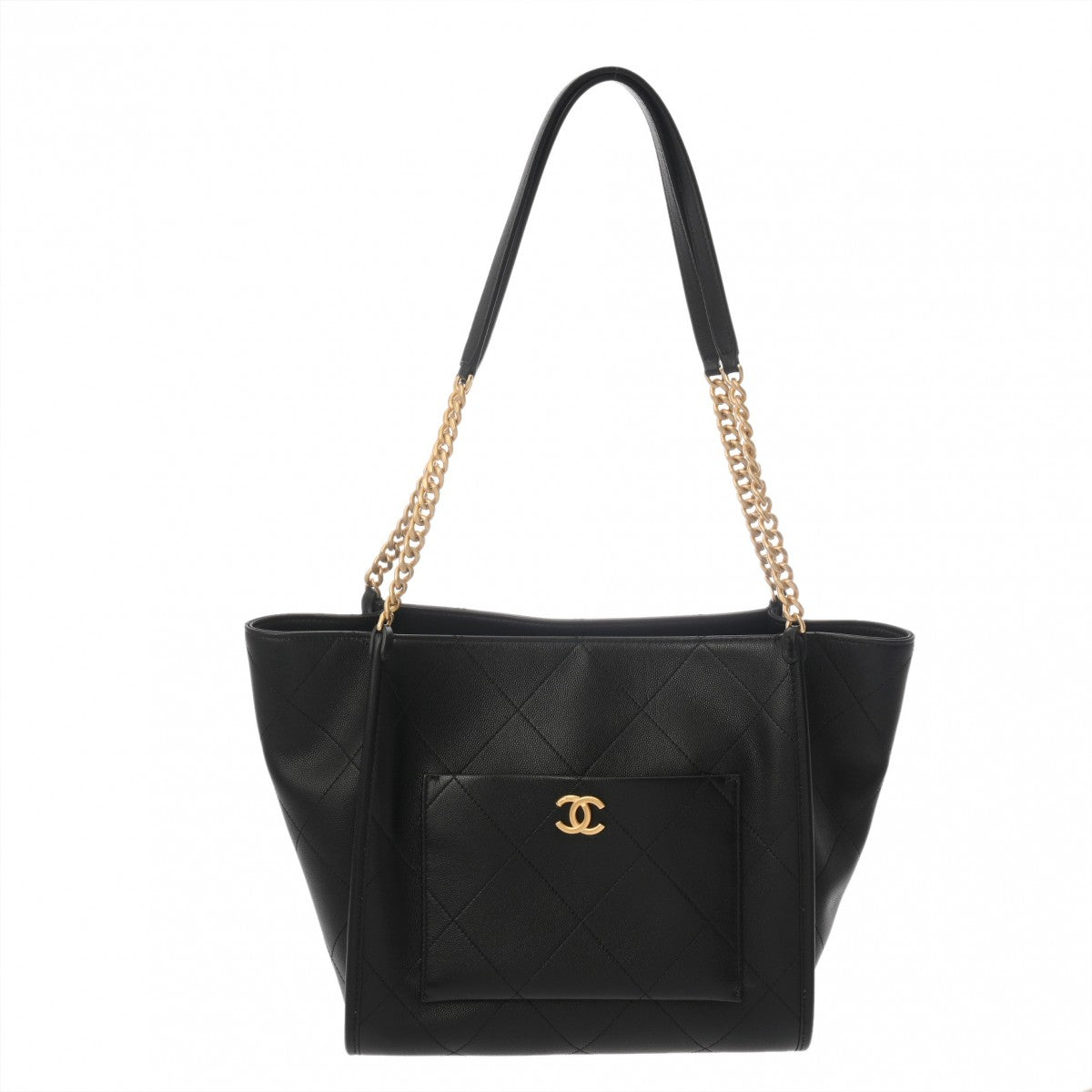 CHANEL シャネル ホーボーバッグ ブラック AS5417 レディース キャビア