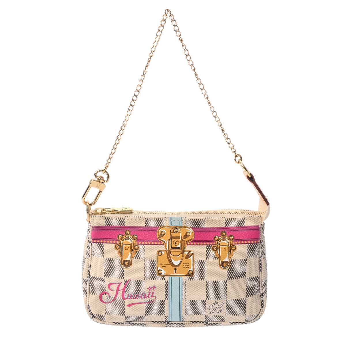 ルイヴィトンLOUIS VUITTONダミエアズール ポシェットアクセソワール LOUIS VUITTON ルイヴィトン ダミエアズール ポシェットアクセソワール