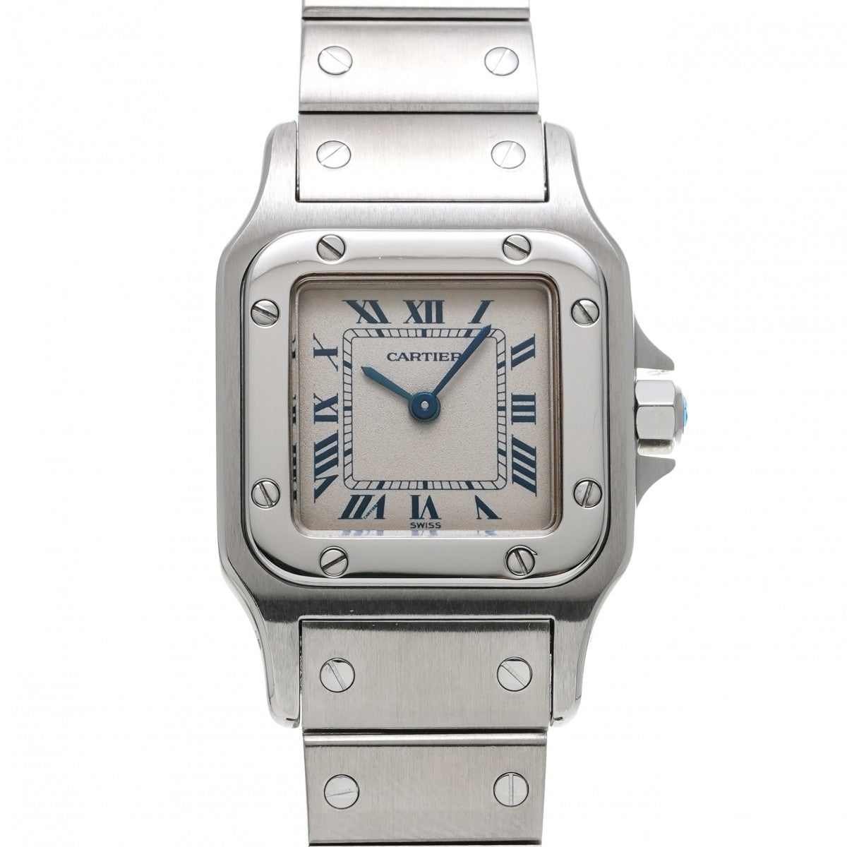 中古 カルティエ CARTIER WJ201638 シルバー レディース 腕時計 カルティエ トノー ラニエール WJ201638 シルバー レディース 時計