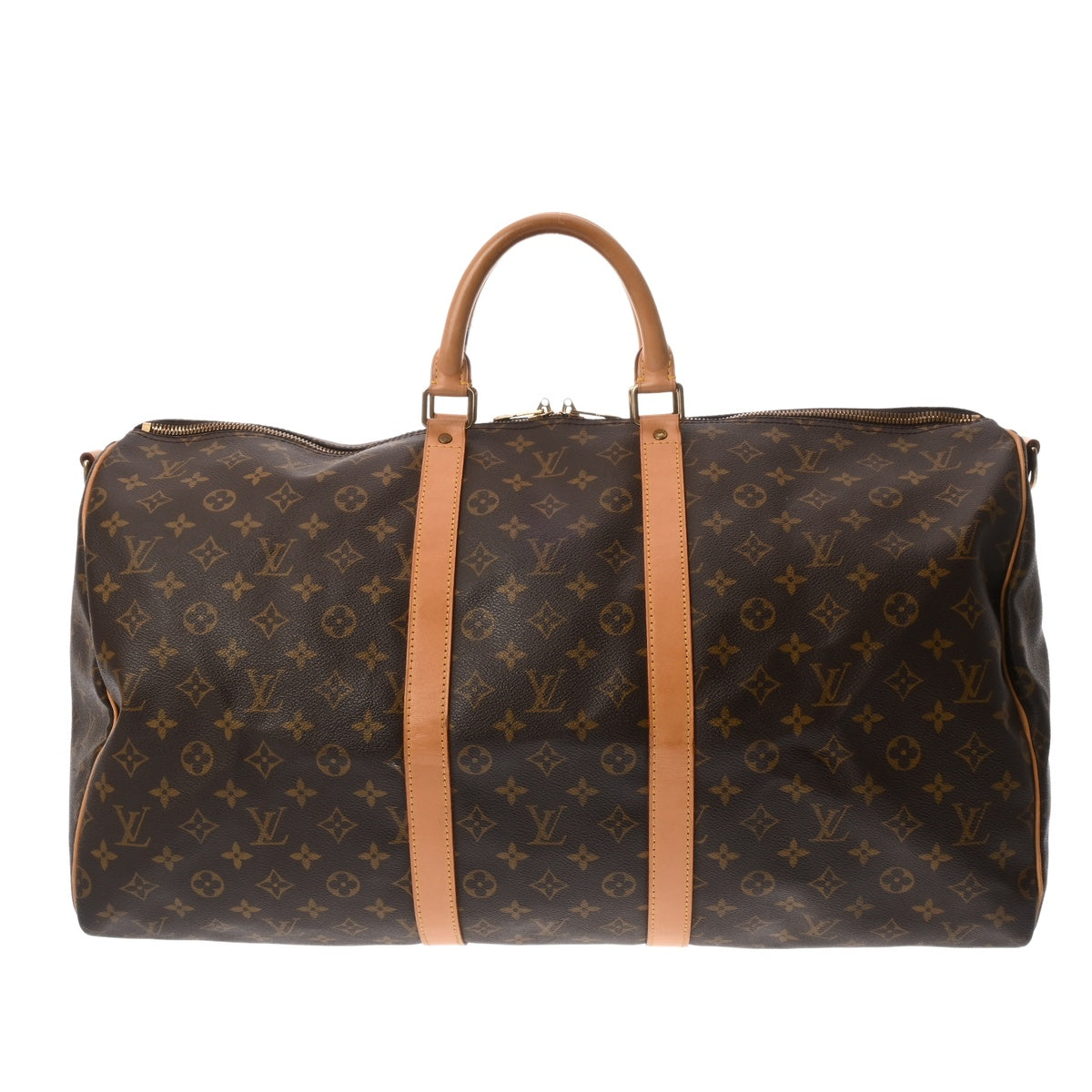 LOUIS VUITTON ヴィトン　キーポル　バンドリエール 55 モノグラム ルイヴィトン キーポル バンドリエール 55 モノグラム ブラウン ユニ