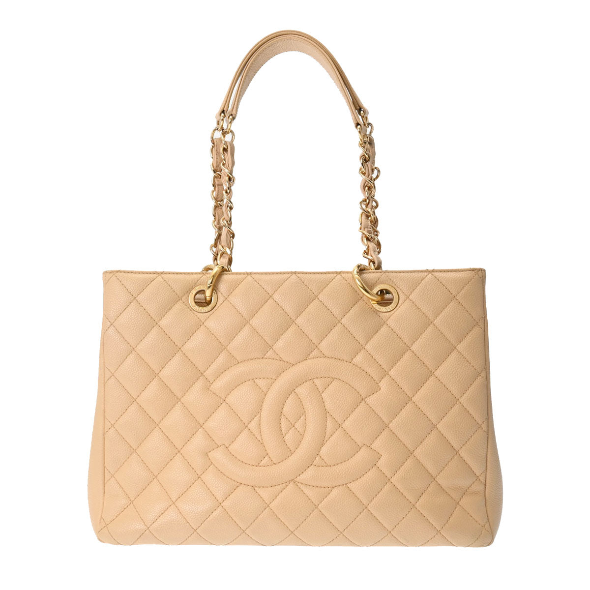 CHANEL シャネル GST グランドショッピングトート ベージュ A50995 レディース キャビアスキン トートバッグ Bランク 中古 -  公式サイト