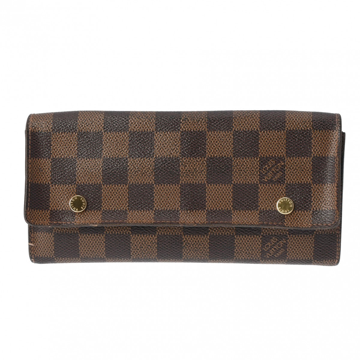 LOUIS VUITTON ルイヴィトン ダミエグラフィット ポルトフォイユ ロン モデュラブル ブラウン N63093 メンズ ダミエキャンバス  長財布 Bランク 中古 - 激安 代引き