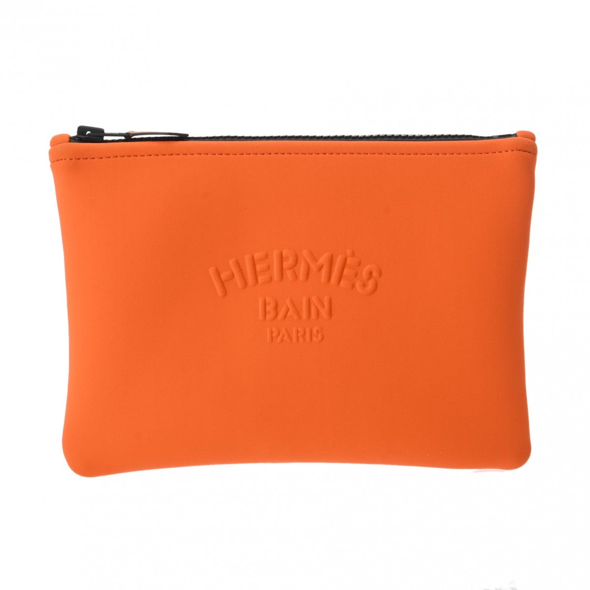 エルメスネオバン PM オレンジ レディース ポーチ HERMES 中古 – 銀蔵