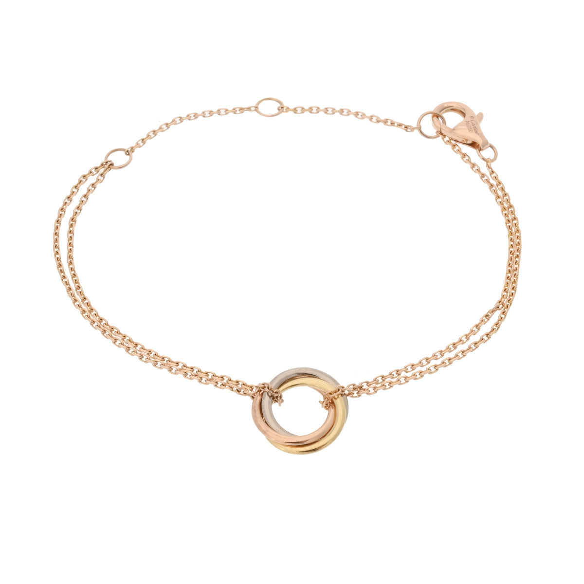 カルティエ ベビー トリニティ レディース ブレスレット CARTIER 中古