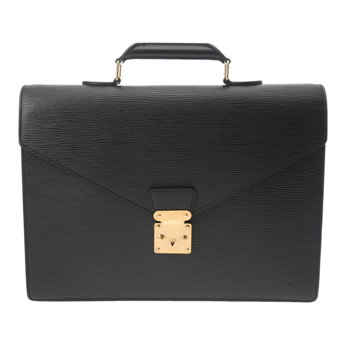 LOUIS VUITTON ルイヴィトン エピ ブリーフケース レザー ビジネス ルイヴィトンアンバサダー 14127 ノワール メンズ エピレザー ビジネス