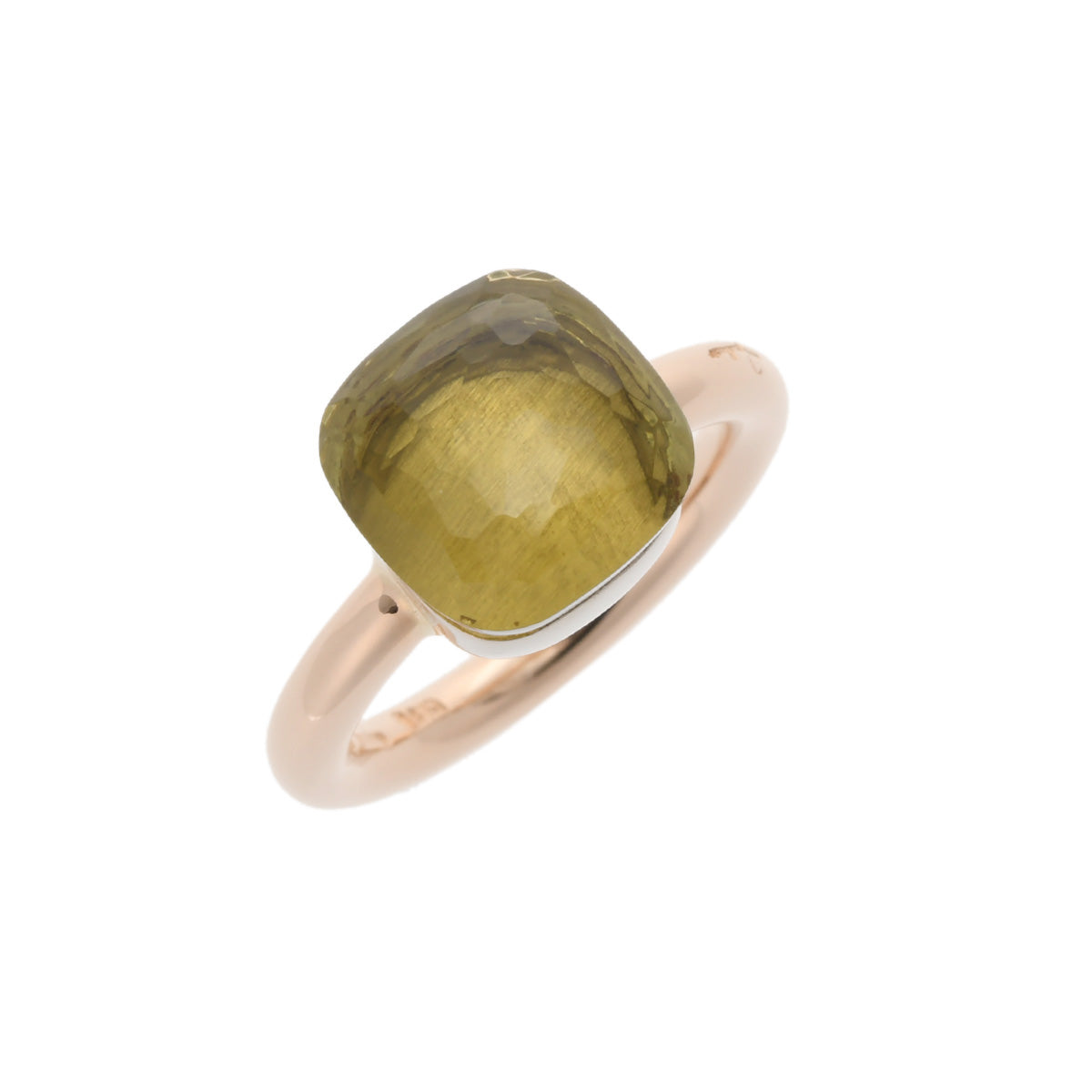 ポメラート ヌードクラシック レモンクオーツ #5 レディース K18