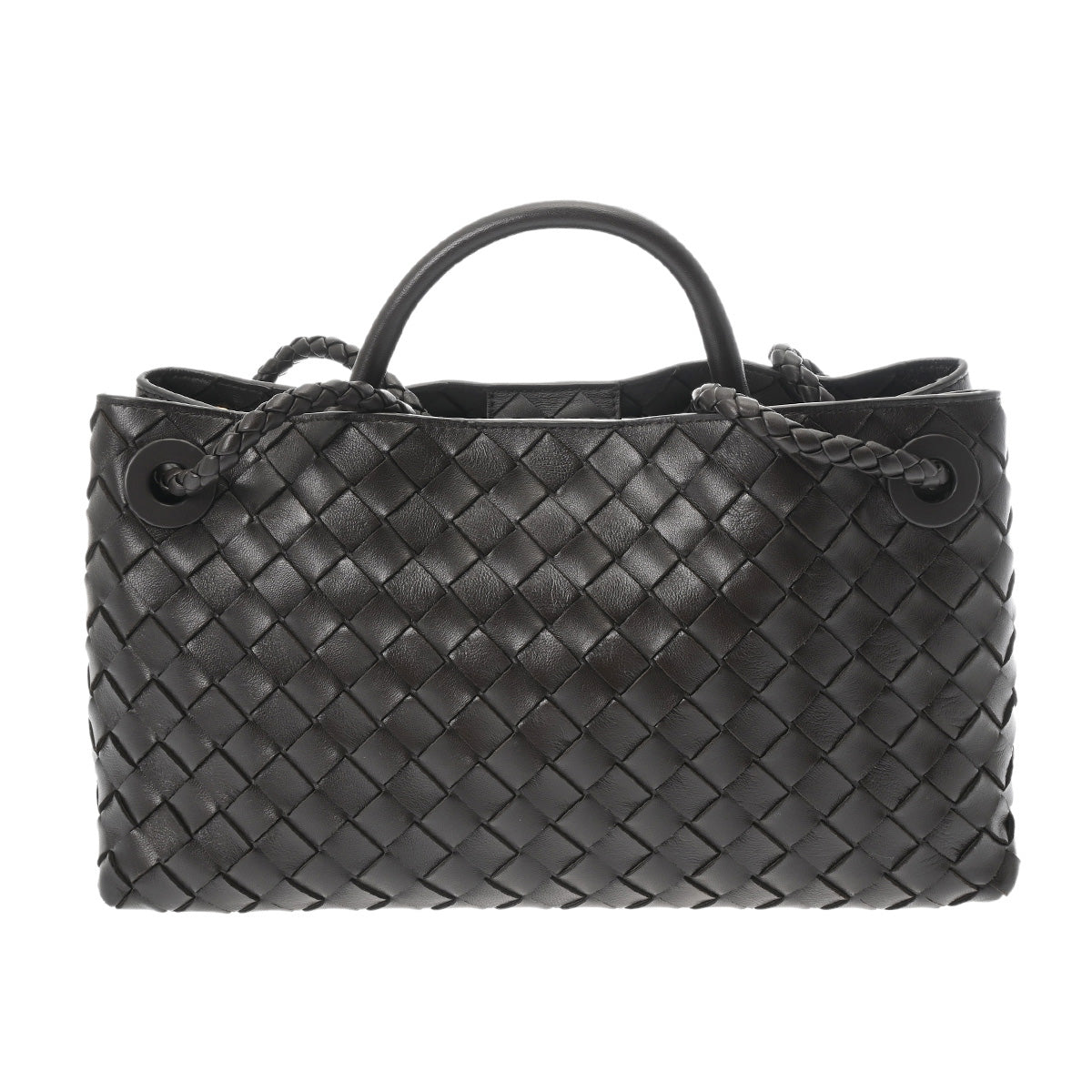 ボッテガヴェネタスモールイーストウエストアンディアーモ ブラウン GP