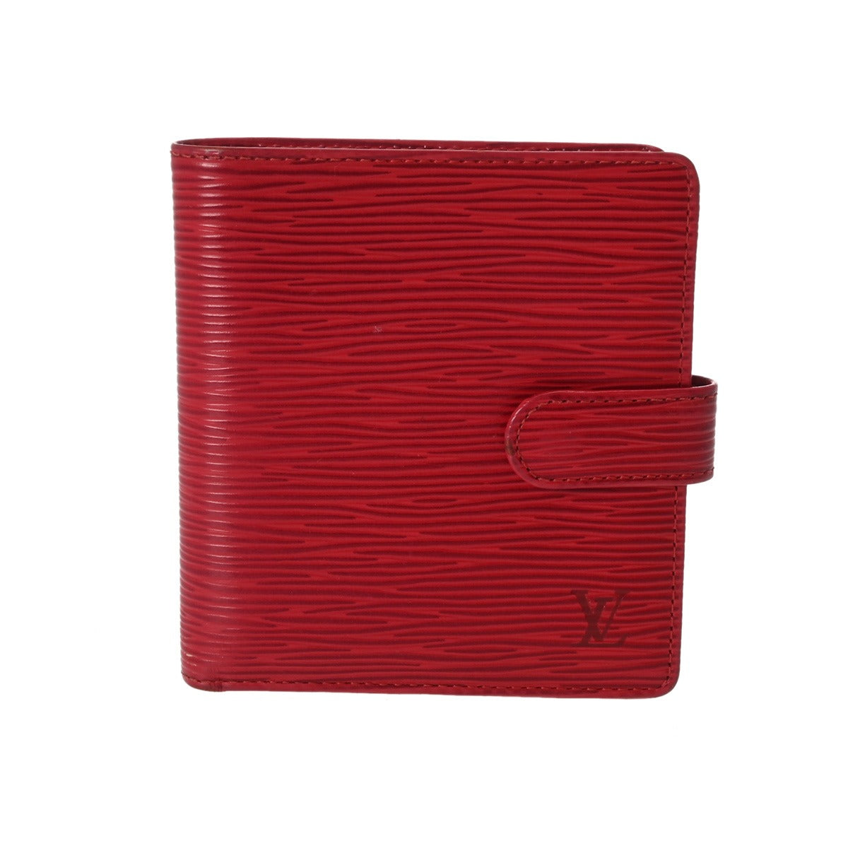 LOUIS VUITTON ルイヴィトン エピ ポルトビエ コンパクト レッド