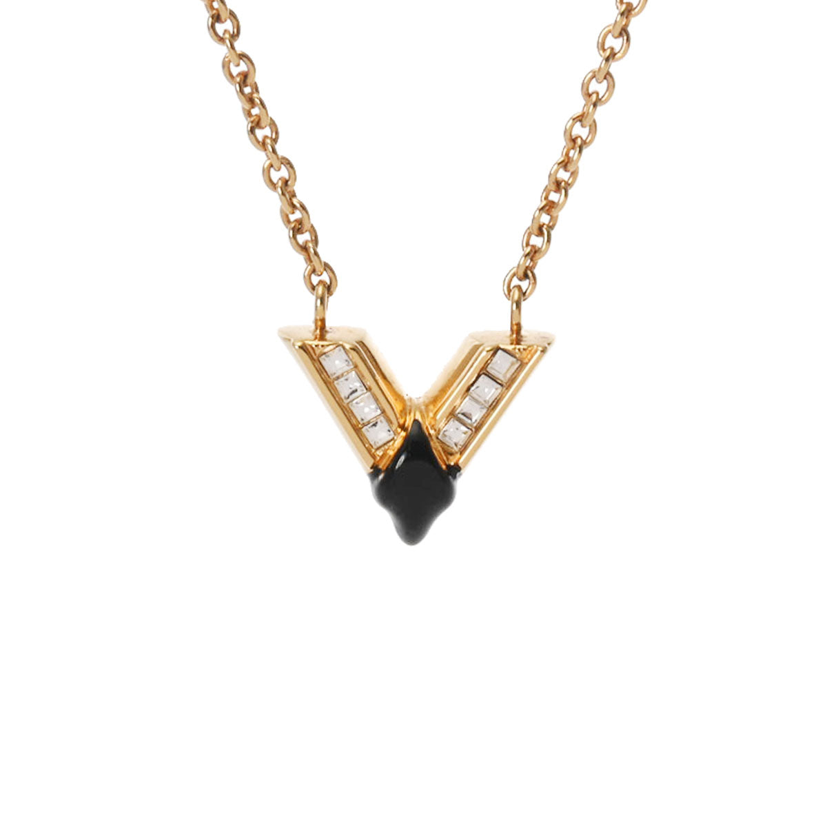 y*様 Louis Vuitton V字型ネックレス Louis Vuitton V字型ペンダントネックレスエッシェンシャルV