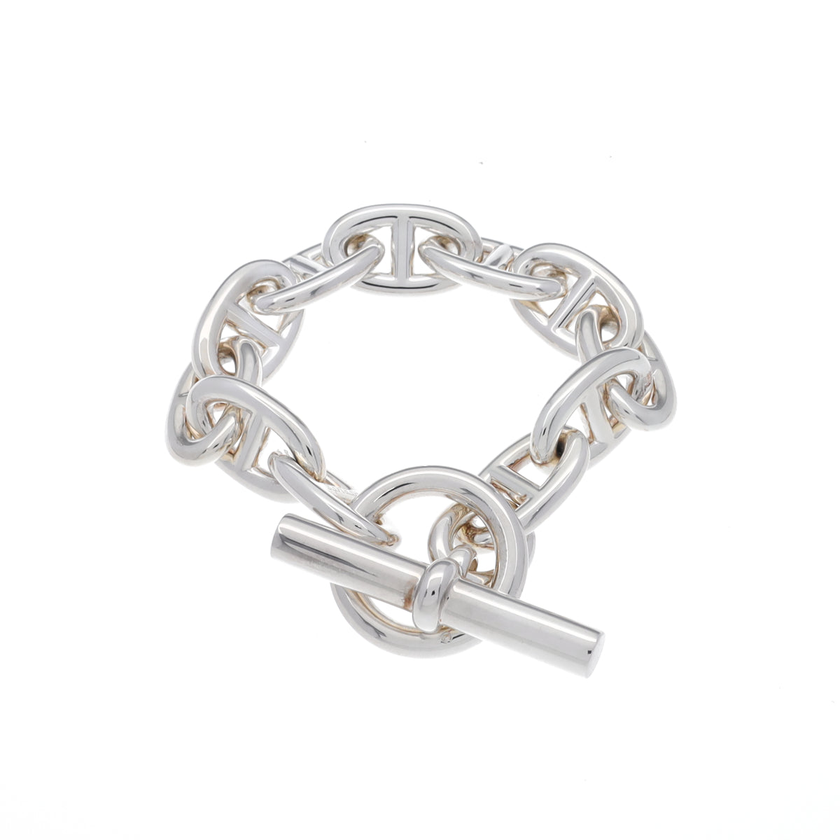 エルメス シェーヌダンクル TGM 11リンク ユニセックス ブレスレット