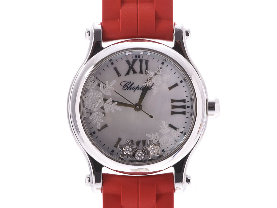 Chopard ショパール レディース腕時計 ハッピースポーツ 27/8250-23 ブラック（黒）文字盤 クォーツ