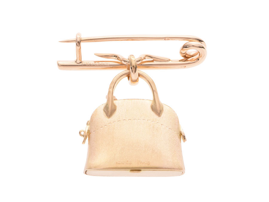 エルメス K18 ピンクゴールドメッキ パドロック カデナ リペア品 107番 2300044018510_2_600x600_crop_c