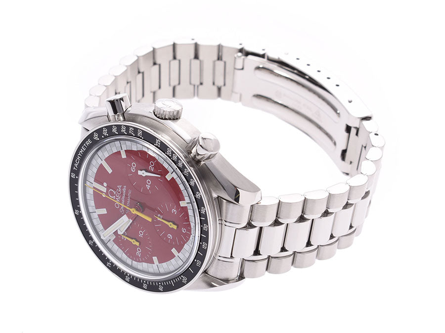 オメガ スピードマスター 3510.61 シューマッハ レッド文字盤 メンズ