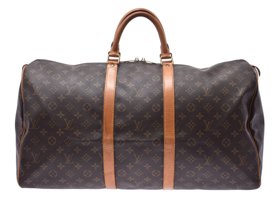 ルイヴィトン モノグラム キーポル55 ブラウン M41424 メンズ