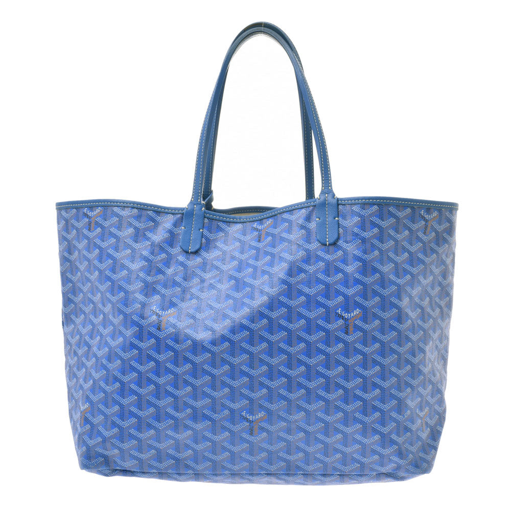 Used Goyard Grand Bleu Mm Blue Shoulder Bag Bordeaux 50088 japan