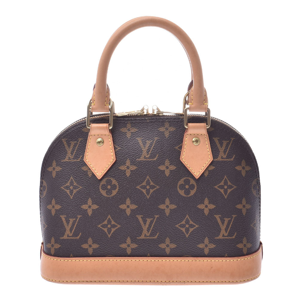 LOUIS VUITTON ルイヴィトンアルマBB モノグラム ブラウン レディース モノグラムキャンバス 2WAYバッグ M53152 中古 -  日本ンストア