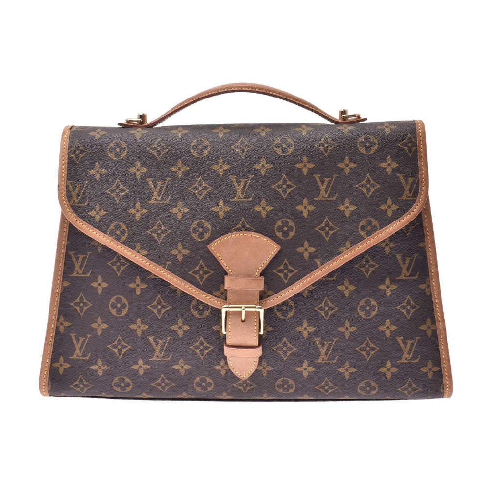 14145 Louis Vuitton Beverly 2WAY bag brown unisex monogram 