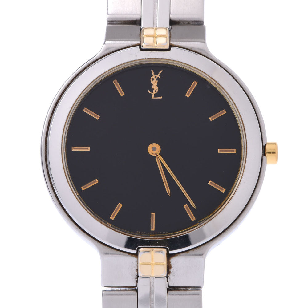 電池交換済】Yves Saint Laurent 腕時計 ボーイズ 銀 - 腕時計(アナログ)