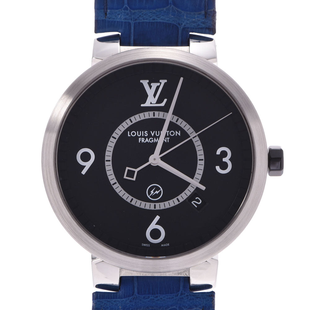 ルイヴィトンタンブール スリム フラグメントデザイン メンズ 腕時計