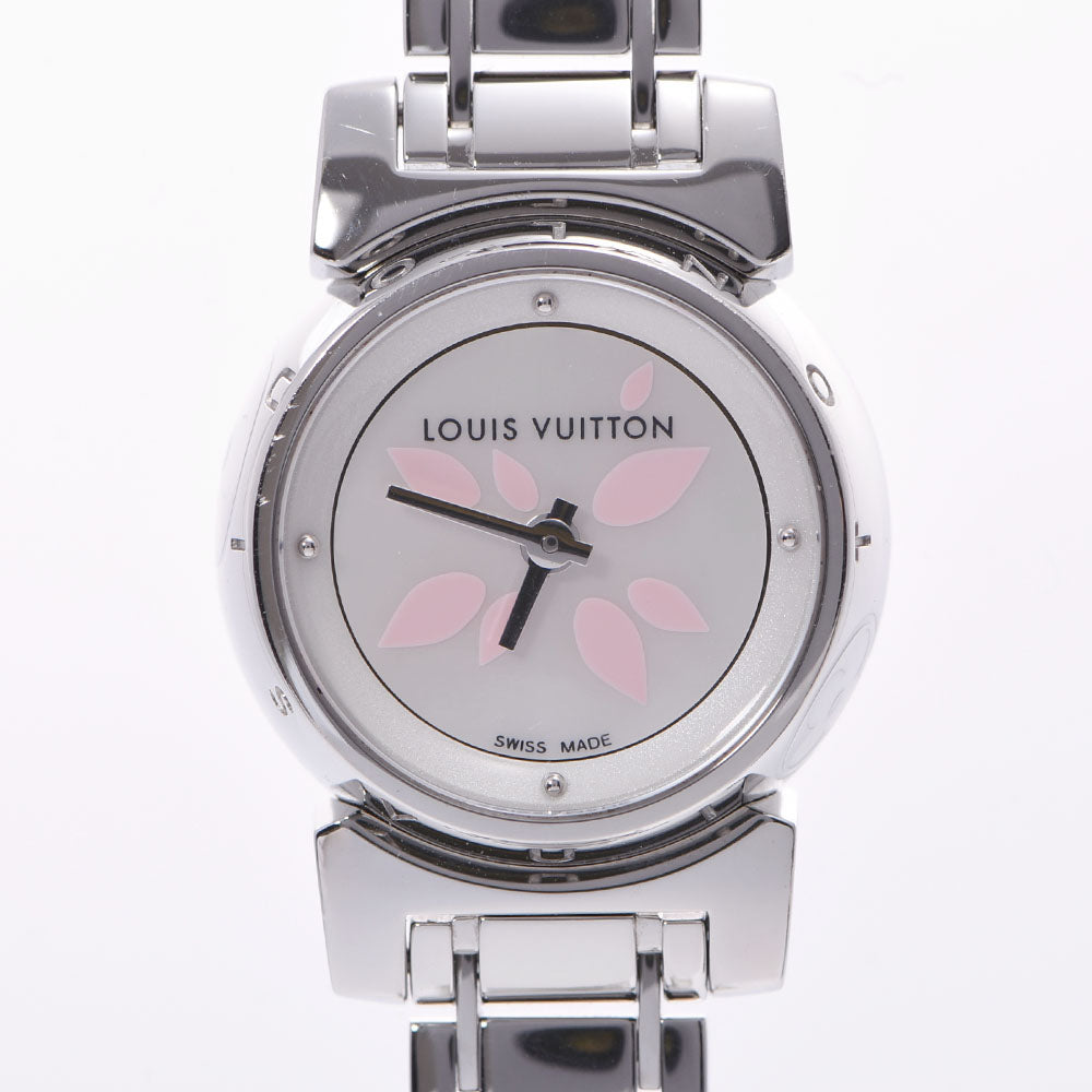ルイヴィトンタンブール ビジュ ペタル レディース 腕時計 Q1512 LOUIS ...