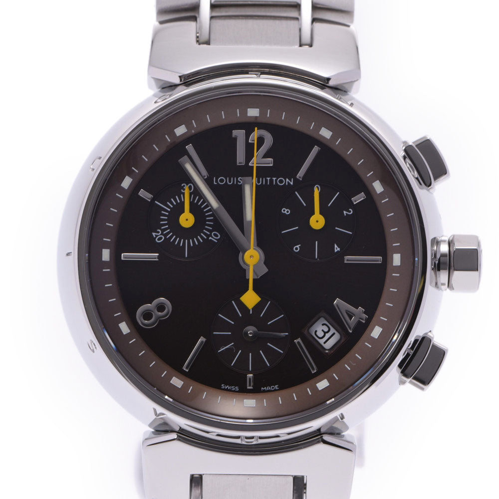 ルイヴィトンタンブール クロノ ユニセックス 腕時計 Q1321 LOUIS