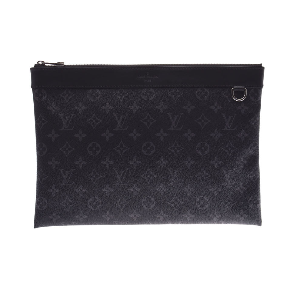 Louis Vuitton Eclypse Discovery 14145 black Men' s clatch bag
