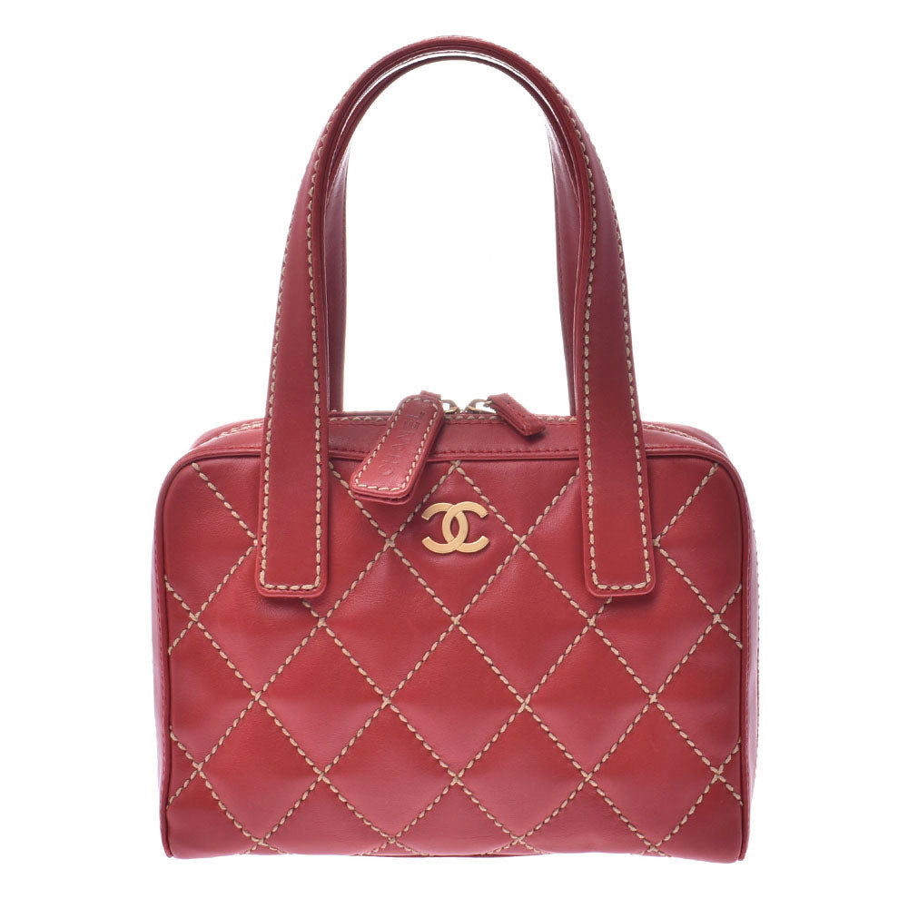 シャネル CHANEL ワイルドステッチ ハンドバッグ トートバッグ 