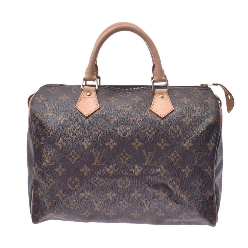 LOUIS VUITTON ルイヴィトン モノグラム スピーディ30 ブラウン M41526 