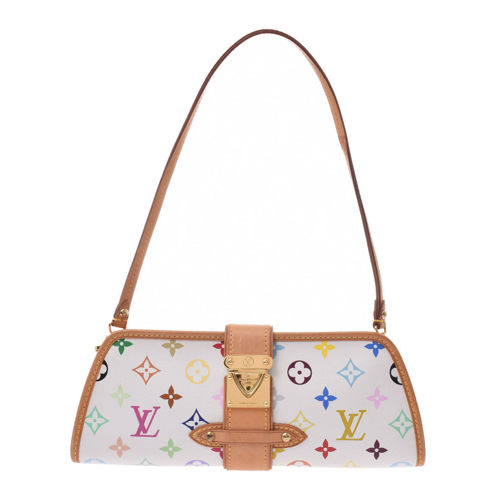 ルイヴィトンシャーリー 14144 ブロン(白) レディース モノグラムマルチカラー 2WAYバッグ M40049 LOUIS VUITTON 中古  – 銀蔵オンライン