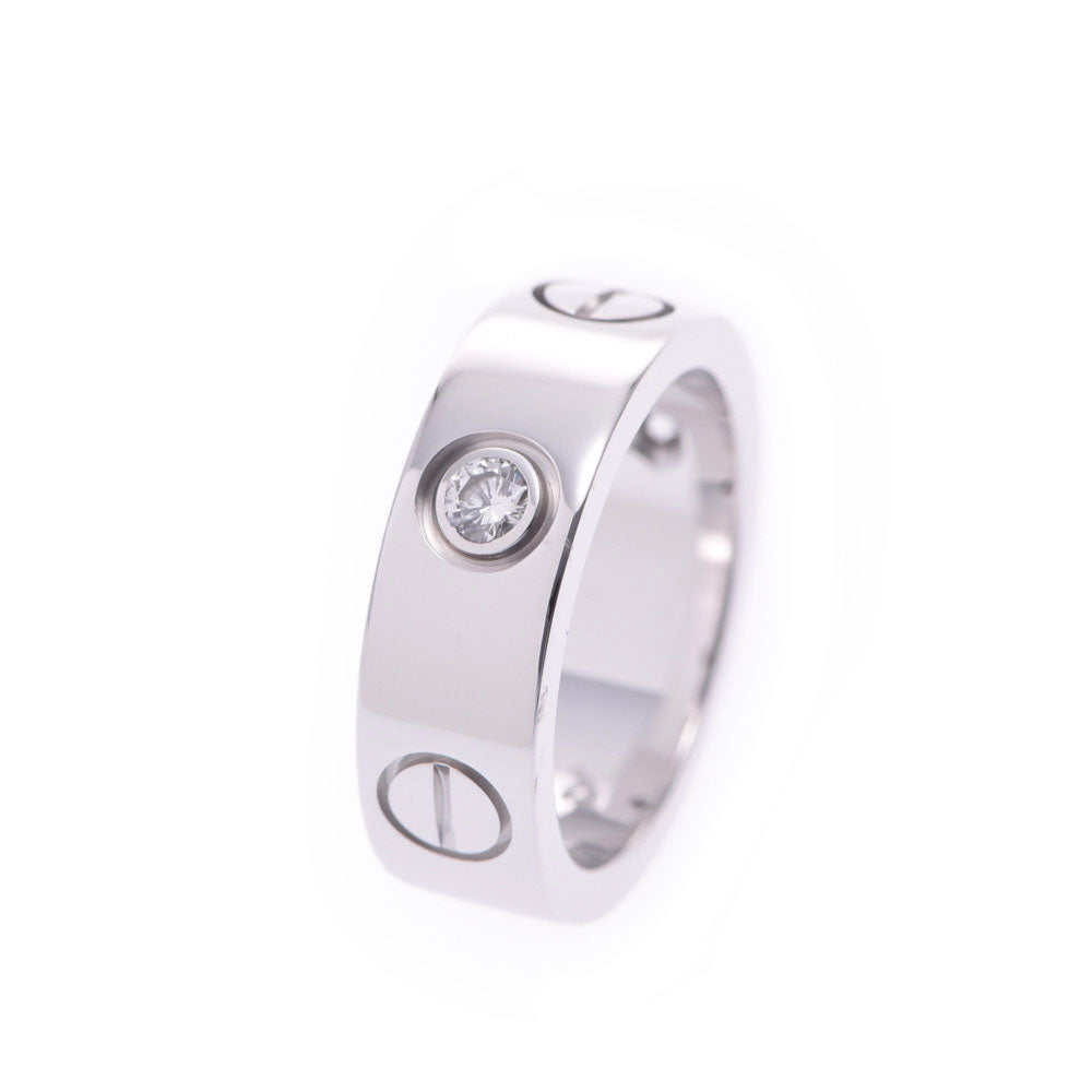 CARTIER カルティエ ラブリング ハーフダイヤ #45 5号 レディース 