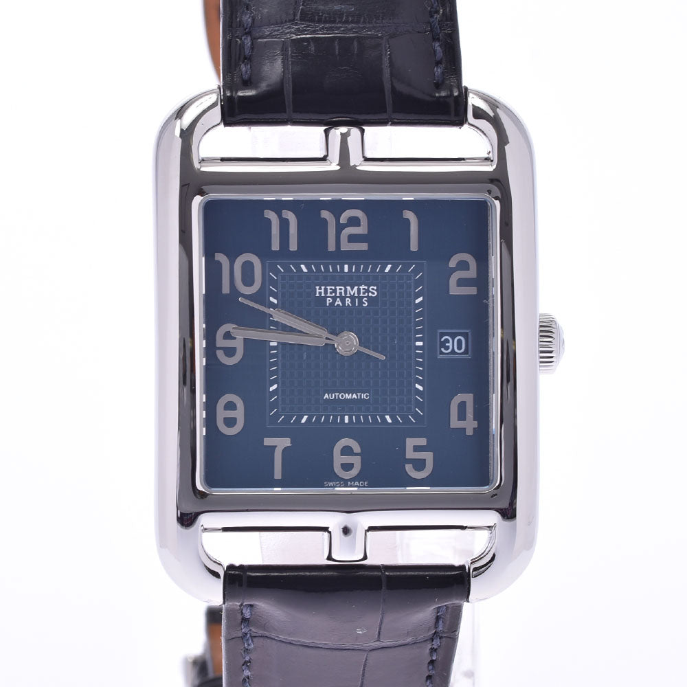 エルメス HERMES ケープコッド CD6.710 シルバー文字盤 SS 自動巻き メンズ 腕時計